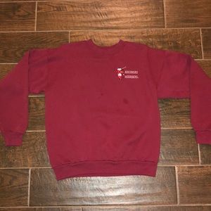 Vintage Arkansas Baseball Sweatshirt S/M
